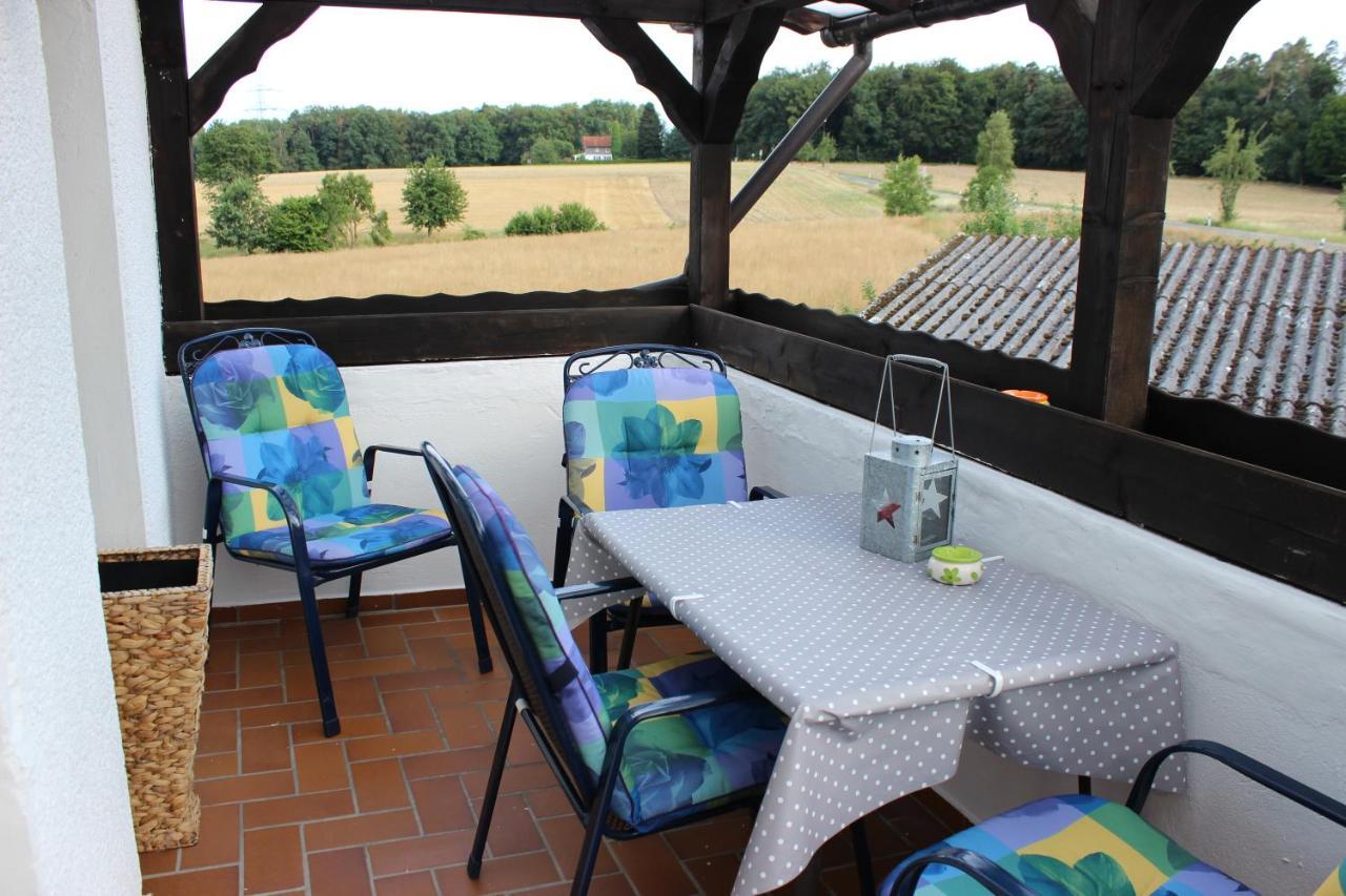 Ferienwohnung Landsburgblick Neuental Exterior photo